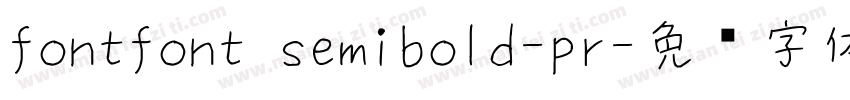 fontfont semibold-pr字体转换